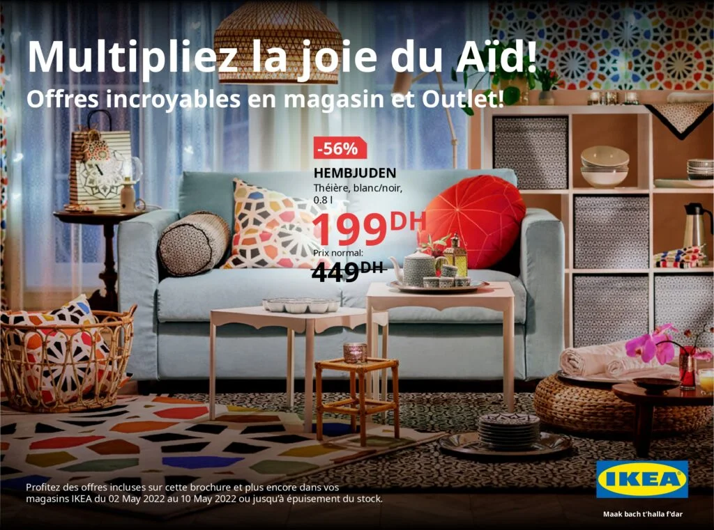ikea maroc du 02 mai au 10 mai 2022