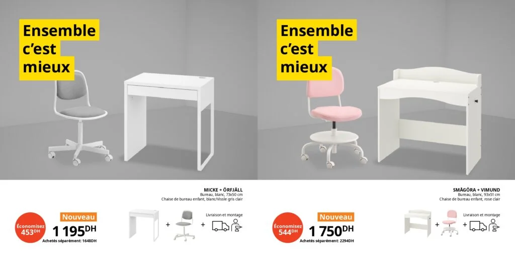 VIMUND Chaise de bureau enfant, rose clair - IKEA
