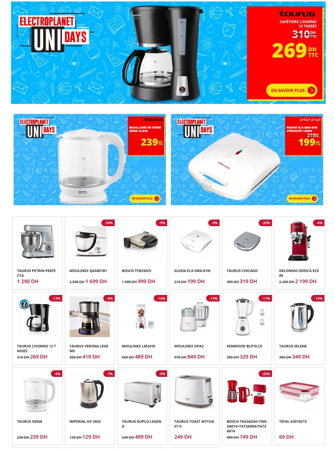 Soldes electroplanet back to school Septembre 2022