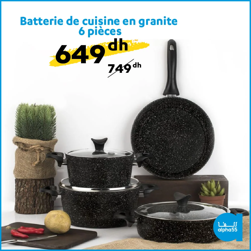 Soldes Ramadan Alpha55 février 2023 divers produits