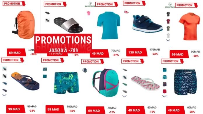 Promotion decathlon jusqu’au-70% mai 2023