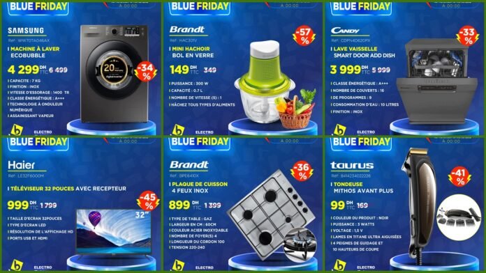 Promotion Electro bousfiha blue friday 10 Novembre 2023