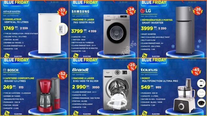 Promotion Electro bousfiha blue friday 24 Novembre 2023