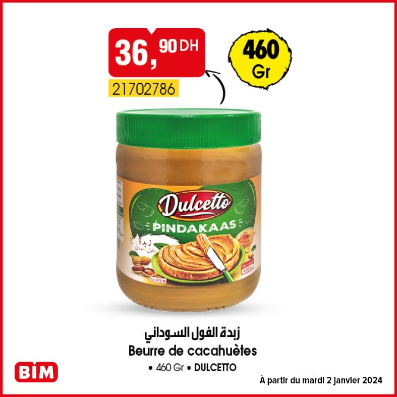 Promotion bim mardi 2 janvier 2024