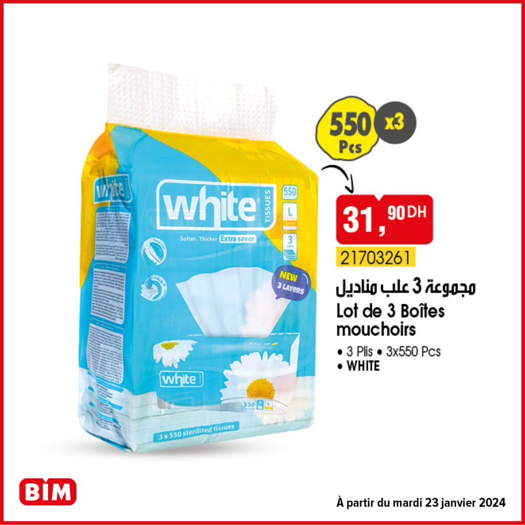 Promotion bim maroc 23 janvier 2024