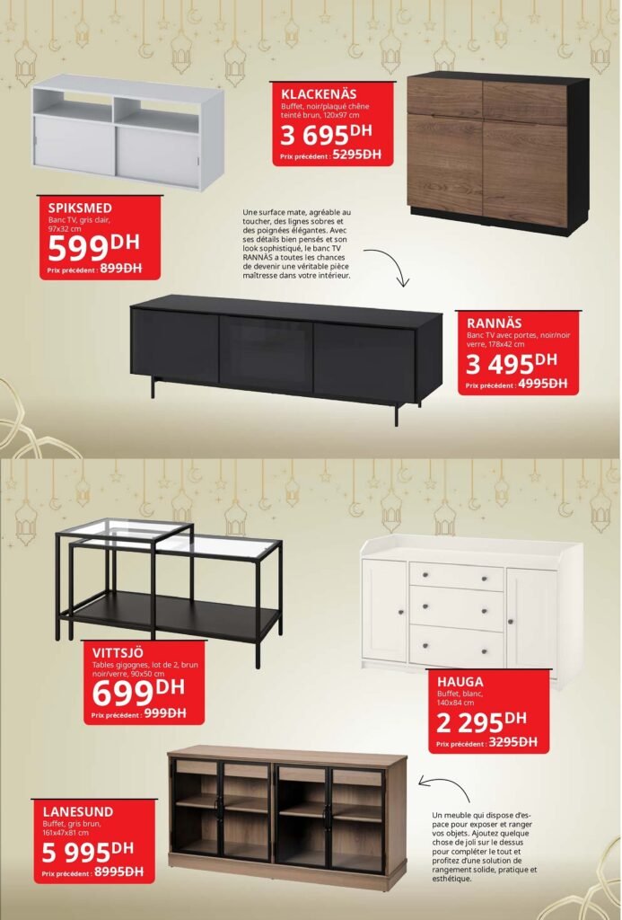 SOLDES IKEA maroc spéciale ‏‏Ramadan ‏‏jusqu’au 9 mars 2024‏‏