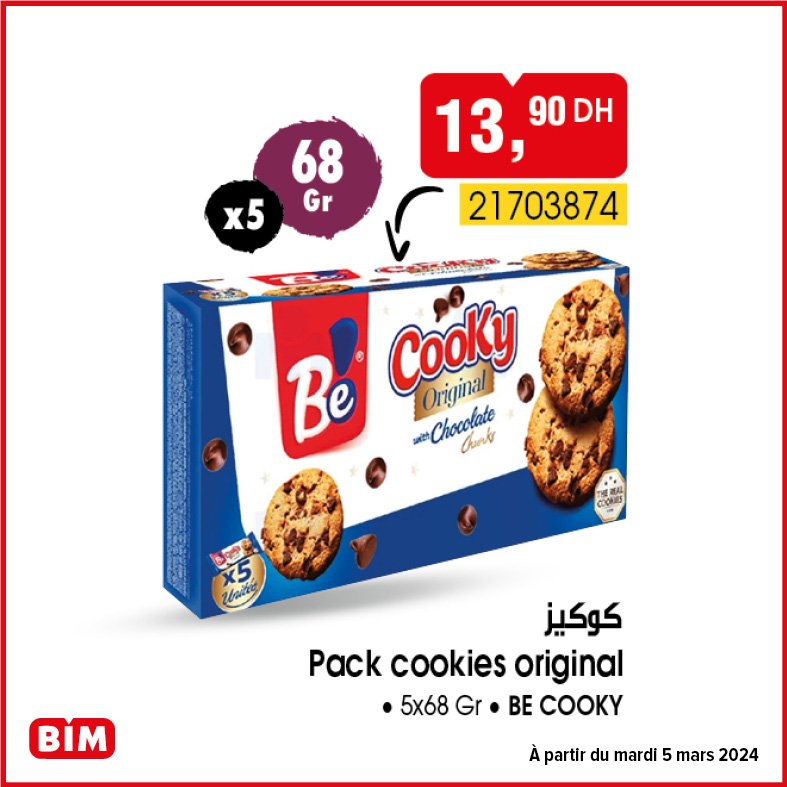 Promotion bim mardi 5 mars 2024