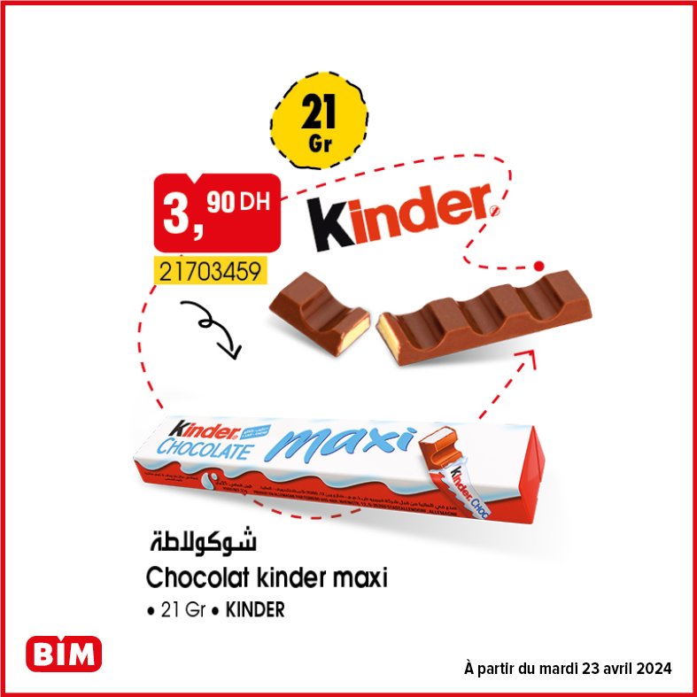 Promotion bim 23 avril 2024 produit elementaire