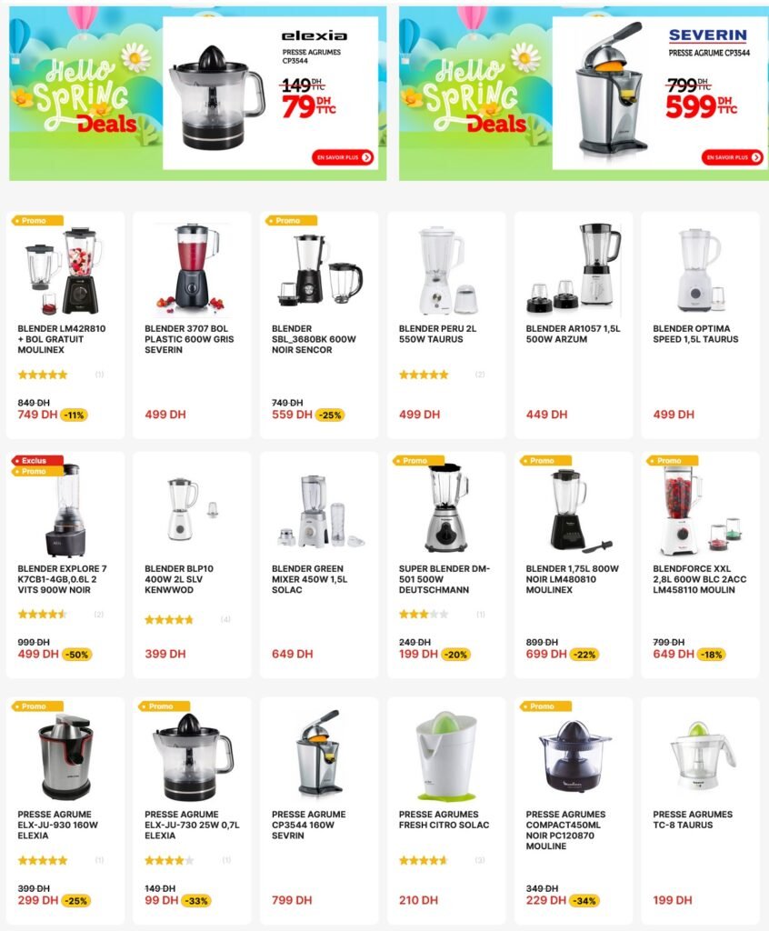 Promotion electroplanet Avril 2024 speciale électroménager