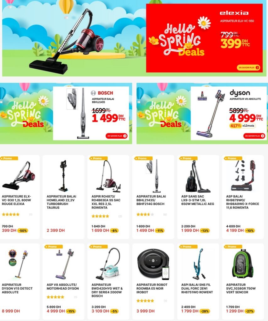 Promotion electroplanet Avril 2024 speciale électroménager