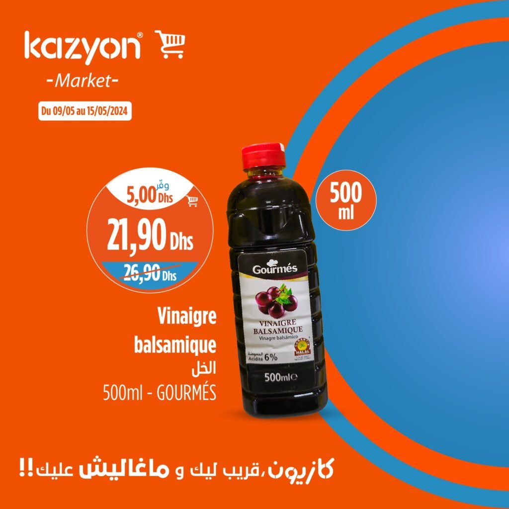 Catalogue Kazyon market du 9 au 15 mai 2024