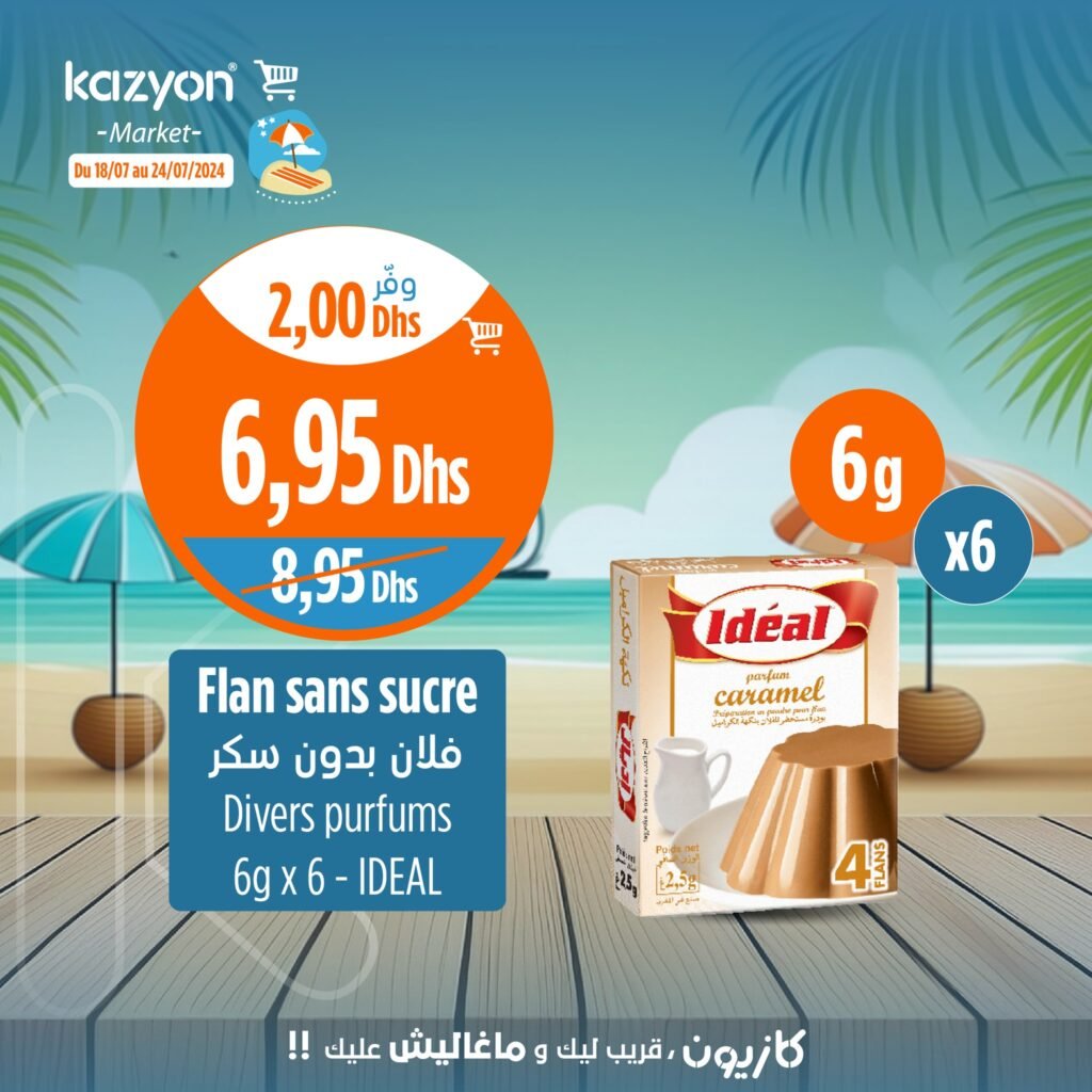 Promo Kazyon market jusqu'au 24 juillet 2024