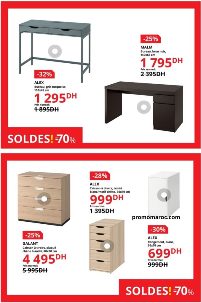 Catalogue Ikea maroc -70% jusqu'au 3 septembre 2024 solutions et accessoires d'ameublement
