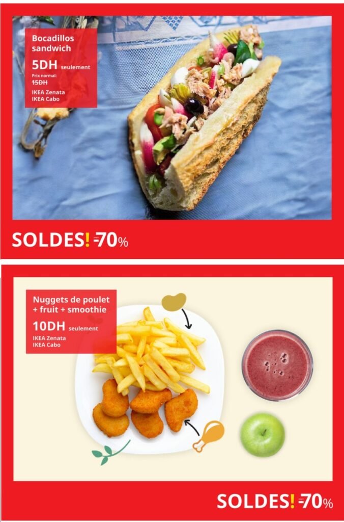 Catalogue Ikea maroc -70% jusqu'au 3 septembre 2024 solutions et accessoires d'ameublement