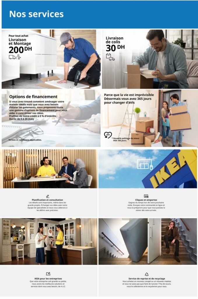 Catalogue Ikea maroc -70% jusqu'au 3 septembre 2024 solutions et accessoires d'ameublement