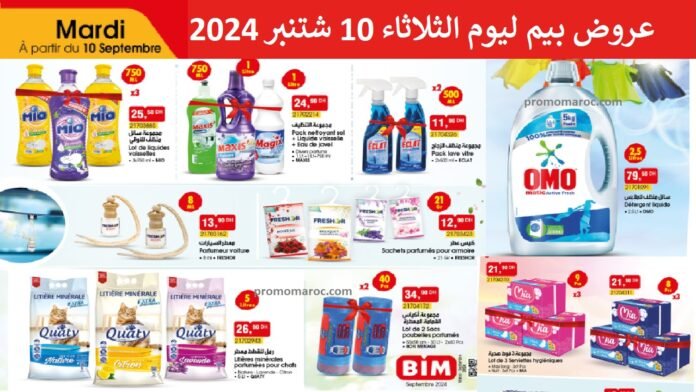 Catalogue bim 10 septembre 2024 produits de nettoyage