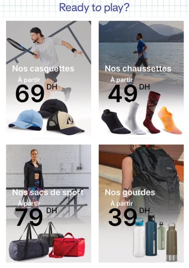 Catalogue decathlon maroc rentree scolaire 2024‏‏‏‏‏‏‏‏‏