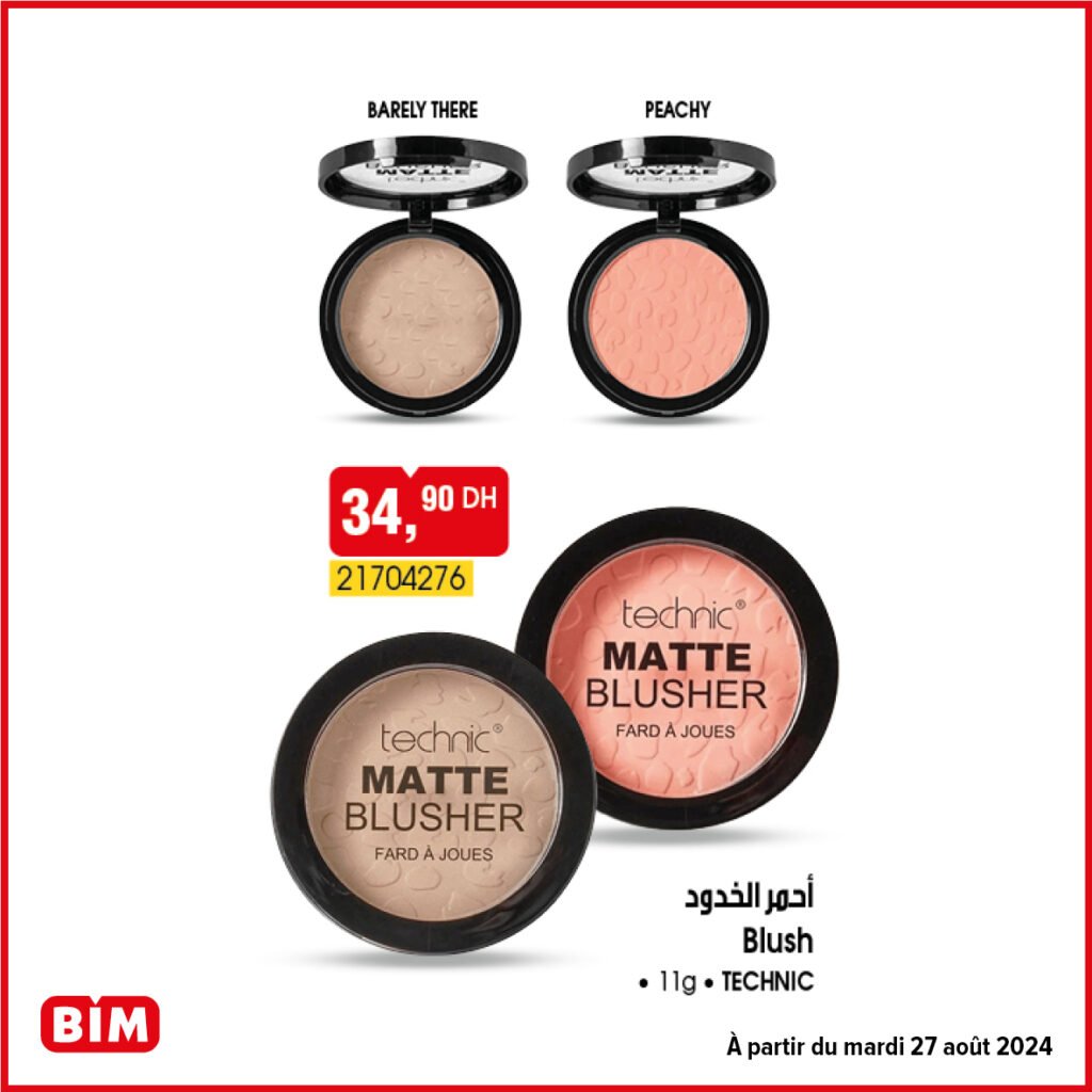Promotion Bim mardi 27 Aout 2024 makeup maquillage