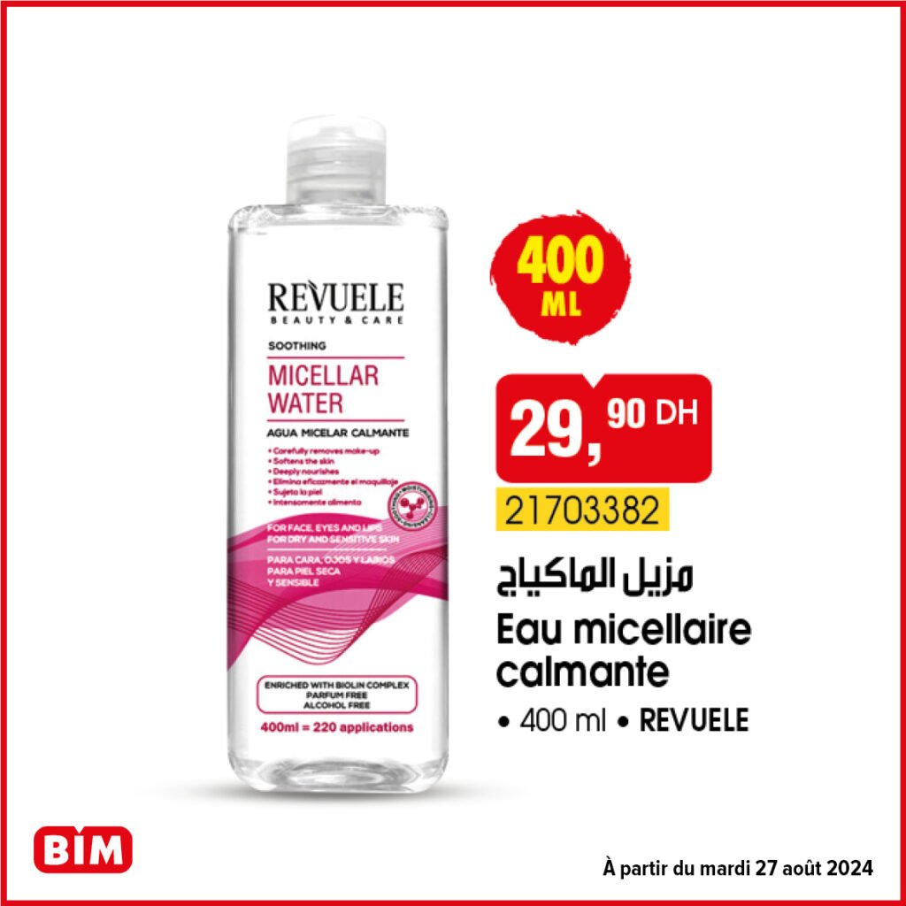 Promotion Bim mardi 27 Aout 2024 makeup maquillage