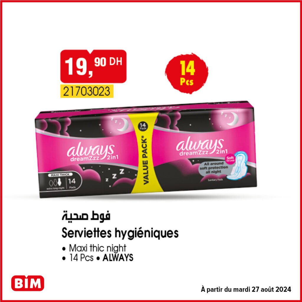 Promotion Bim mardi 27 Aout 2024 makeup maquillage