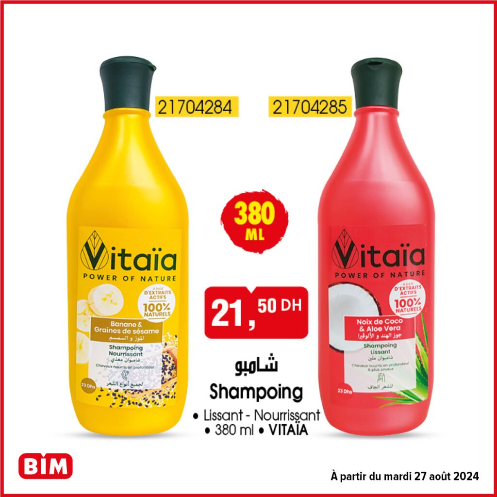 Promotion Bim mardi 27 Aout 2024 makeup maquillage