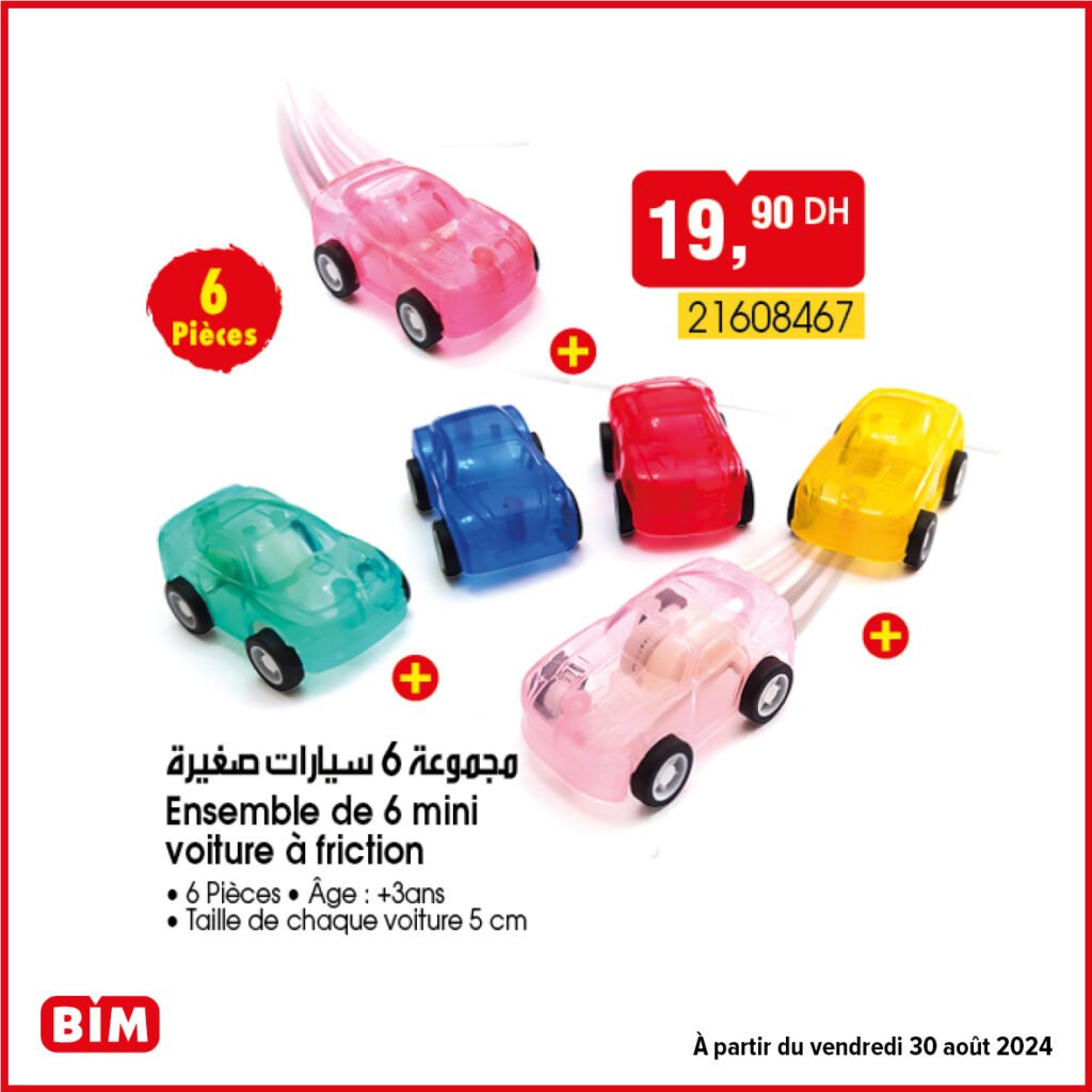 Promotion bim vendredi 30 Aout 2024