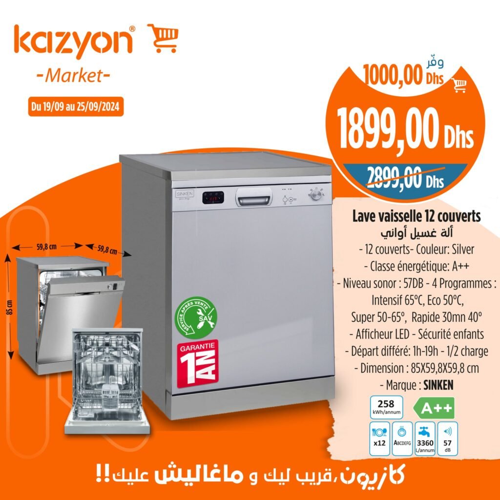 Catalogue Kazyon market du 19 au 25 Septembre 2024