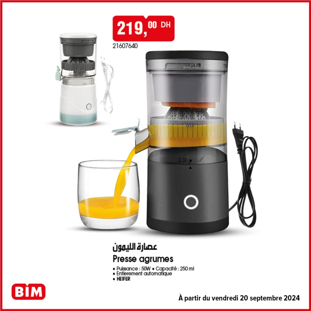 Catalogue bim vendredi 20 septembre 2024