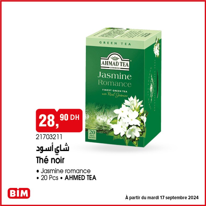 Promotion Bim mardi 17 septembre 2024