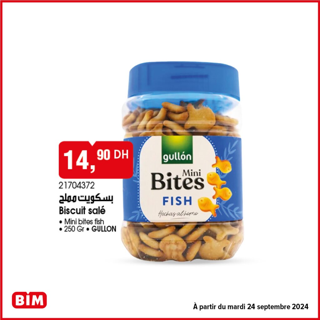 Promotion Bim mardi 24 septembre 2024