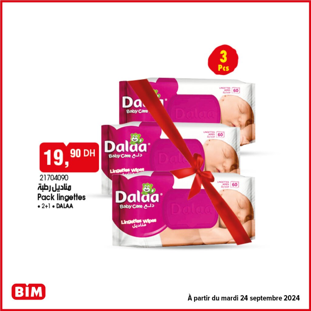 Promotion Bim mardi 24 septembre 2024