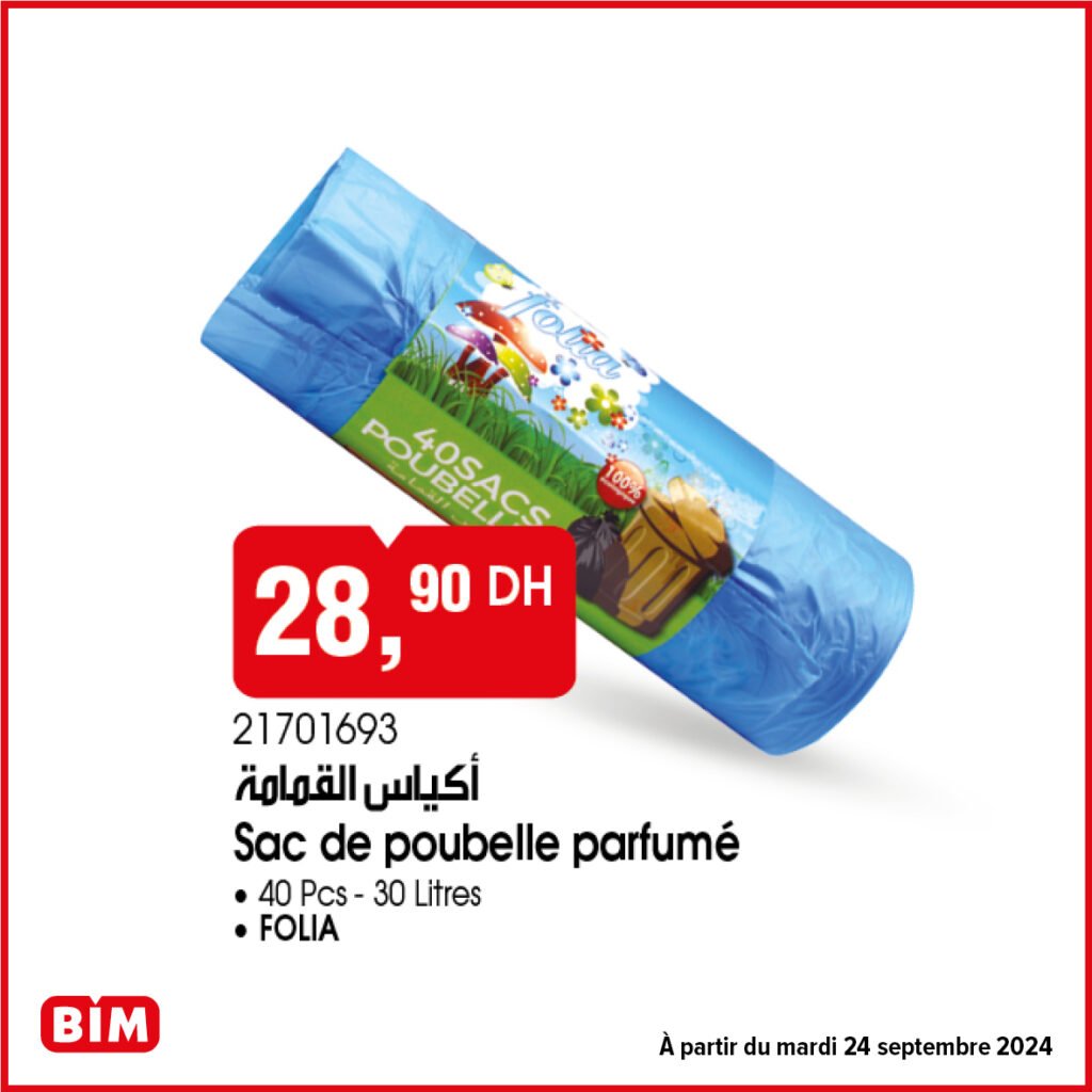 Promotion Bim mardi 24 septembre 2024