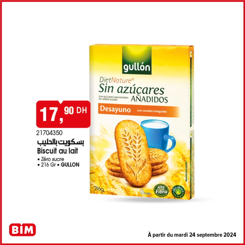 Promotion Bim mardi 24 septembre 2024