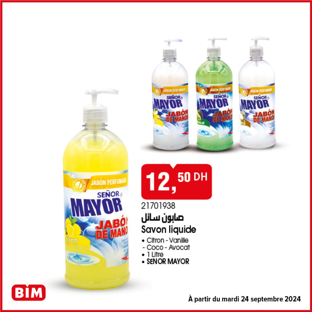 Promotion Bim mardi 24 septembre 2024