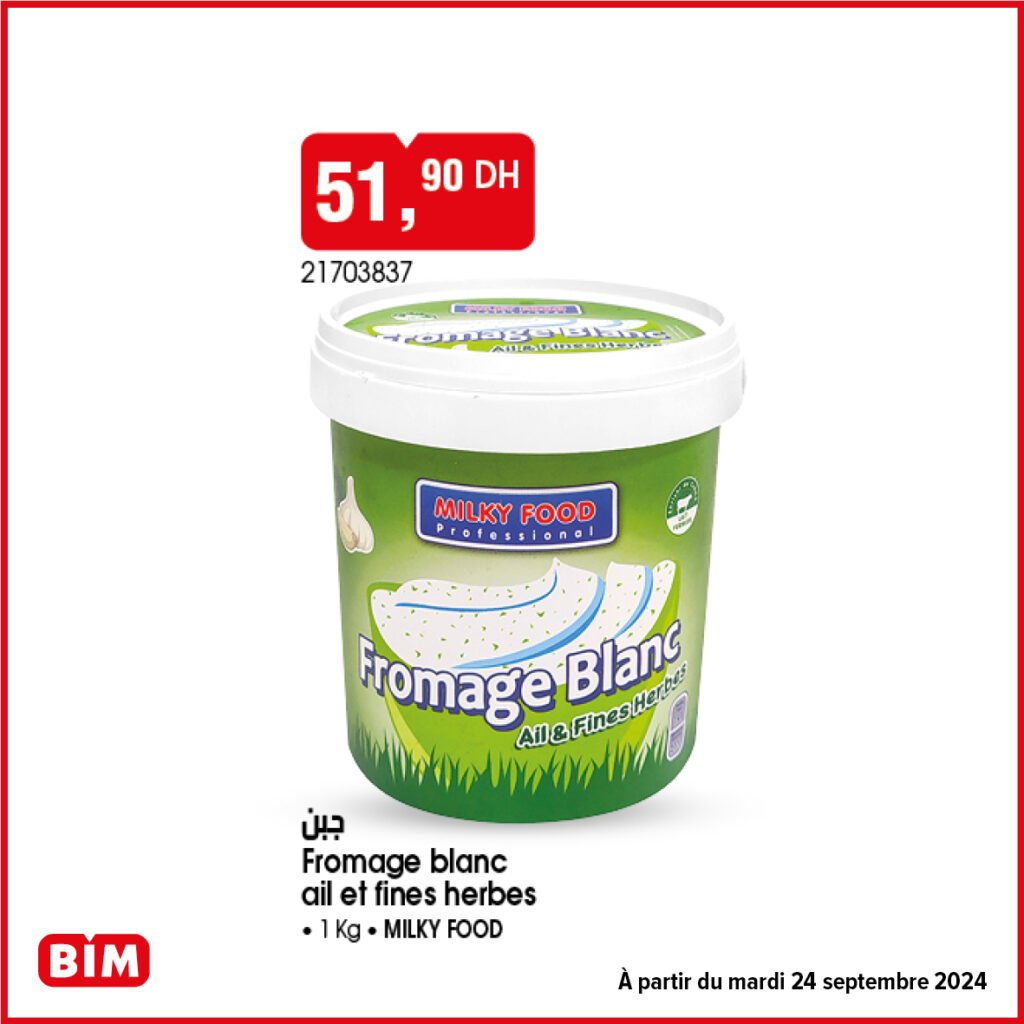 Promotion Bim mardi 24 septembre 2024