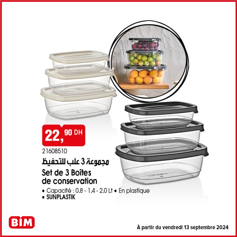 Promotion bim vendredi 13 septembre 2024