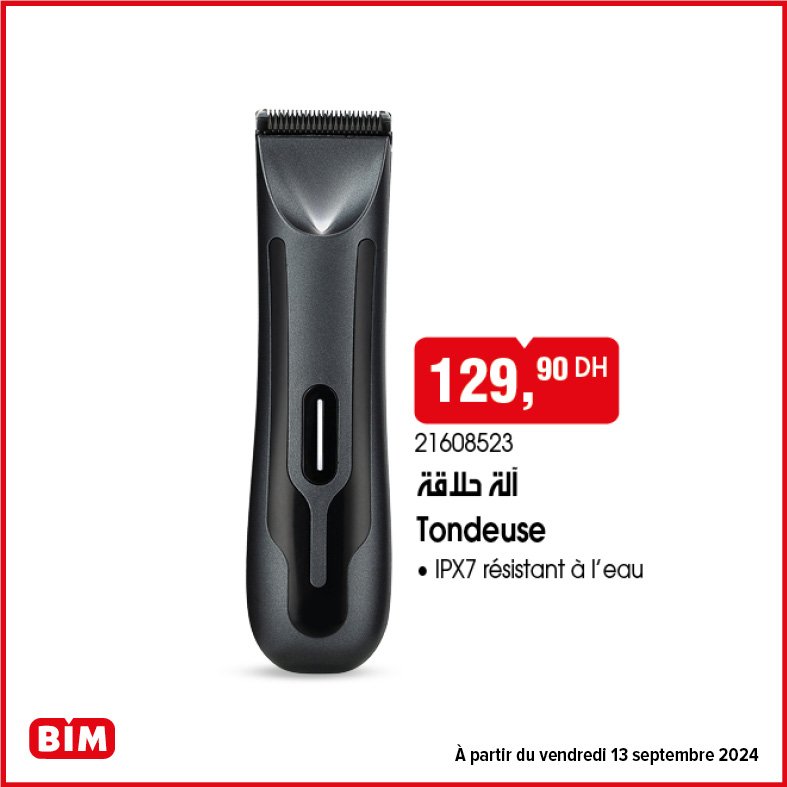 Promotion bim vendredi 13 septembre 2024