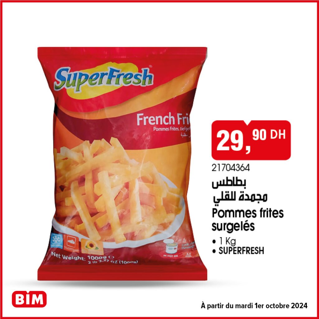 Solde Bim mardi 01 Octobre 2024