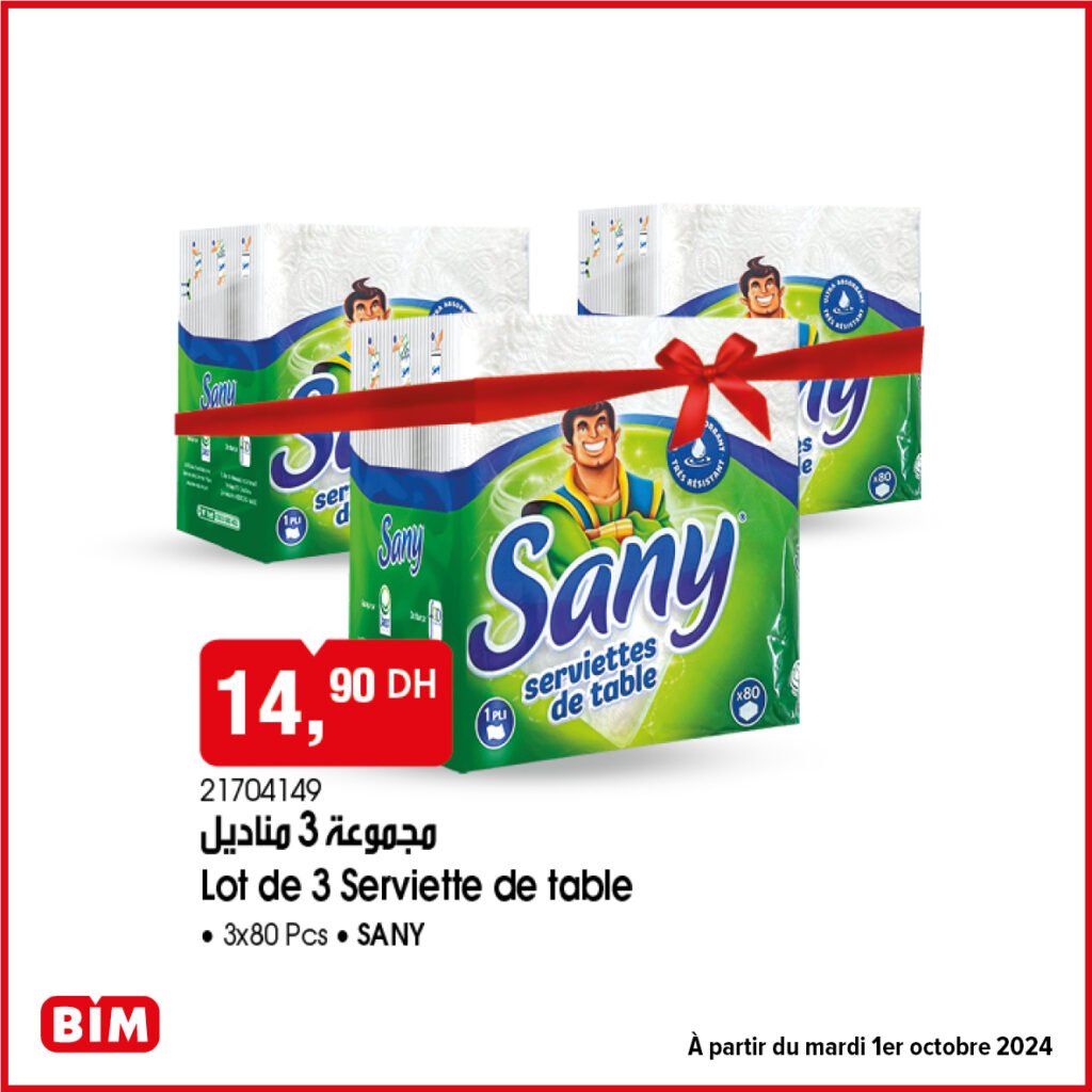 Solde Bim mardi 01 Octobre 2024