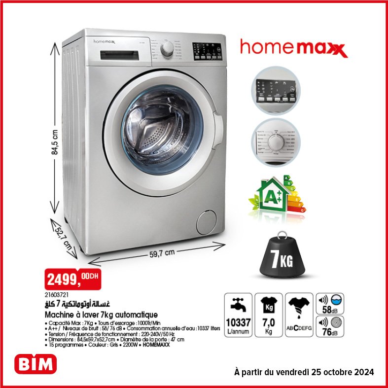 Catalogue bim vendredi 25 octobre 2024 machine a laver
