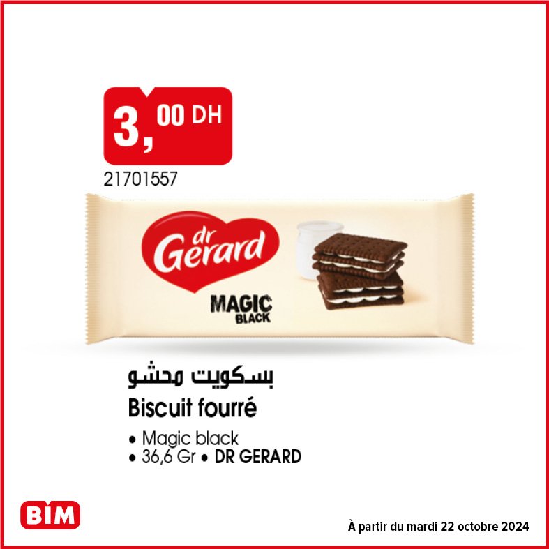 Soldes Bim mardi 22 Octobre 2024