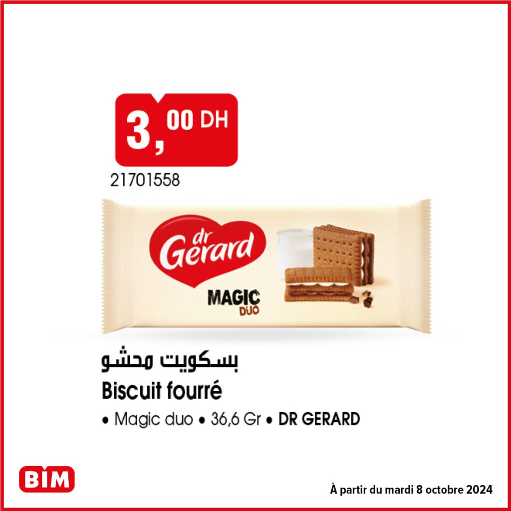 Soldes Bim mardi 8 Octobre 2024