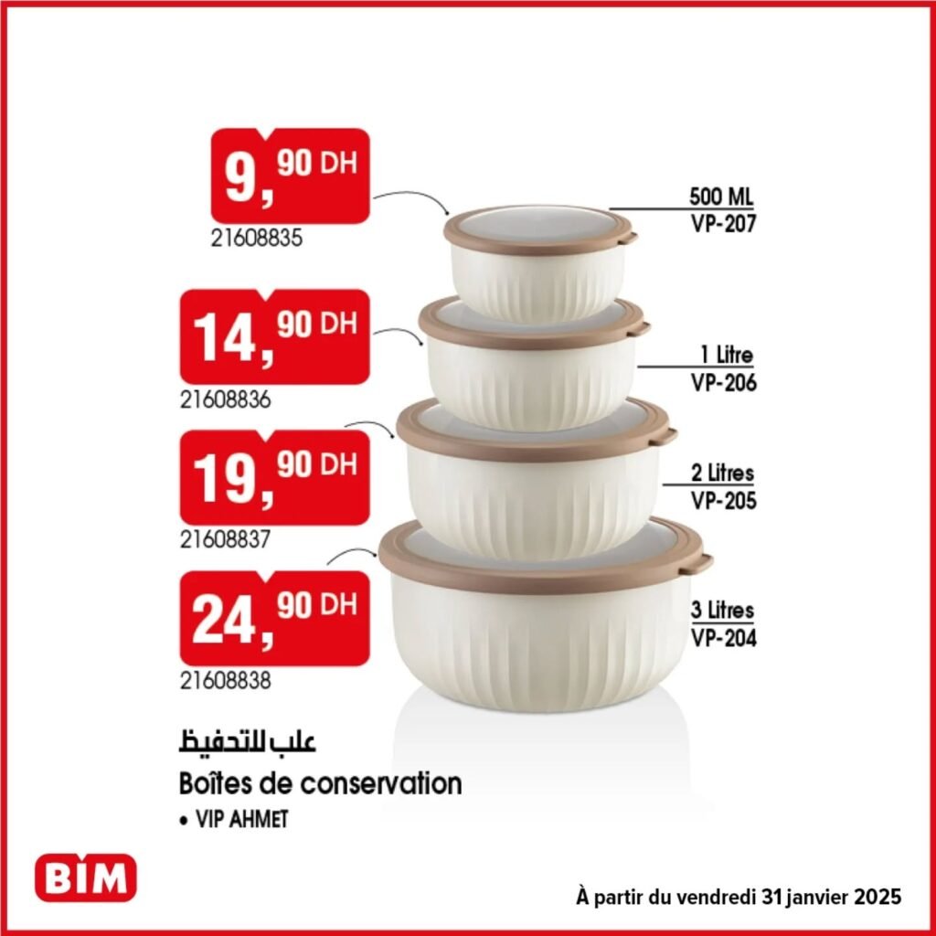 Promotion bim vendredi 31 janvier 2025