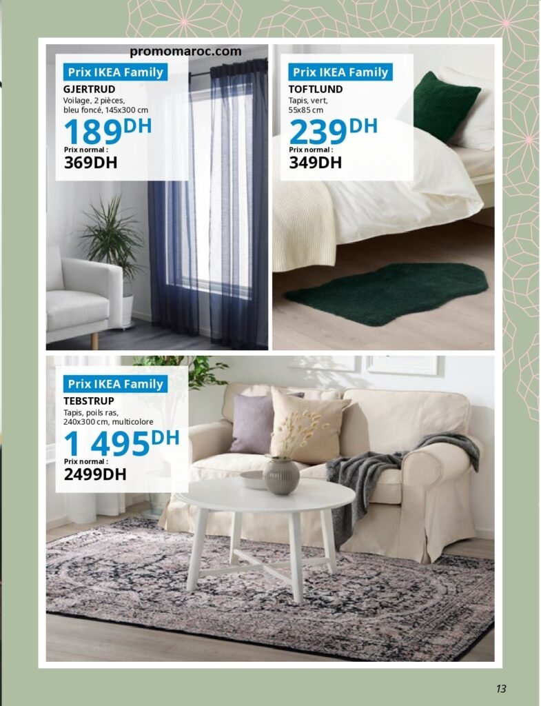 Catalogue ikea jusqu’au 26 mars 2025 offres ramadan