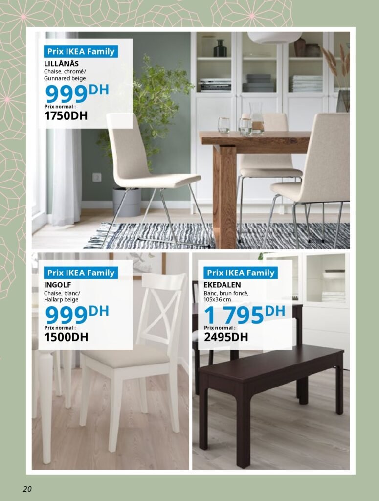 Catalogue ikea jusqu’au 26 mars 2025 offres ramadan
