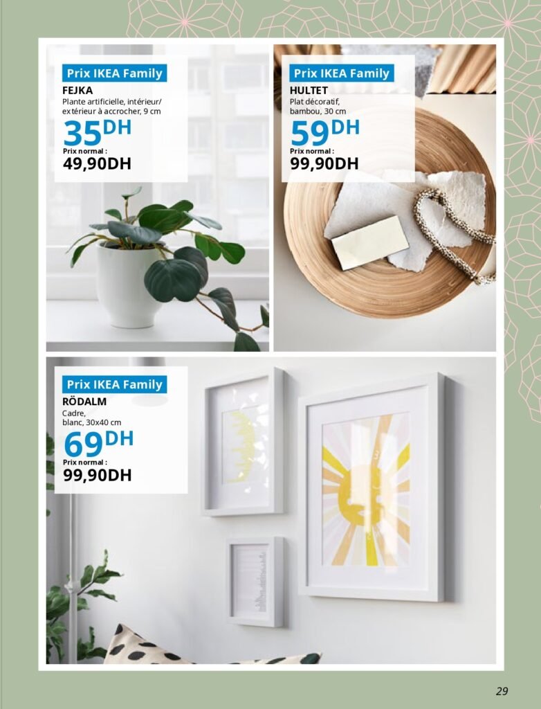 Catalogue ikea jusqu’au 26 mars 2025 offres ramadan