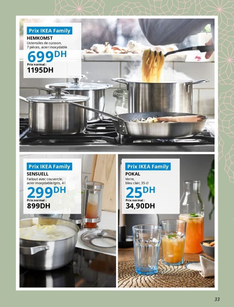 Catalogue ikea jusqu’au 26 mars 2025 offres ramadan