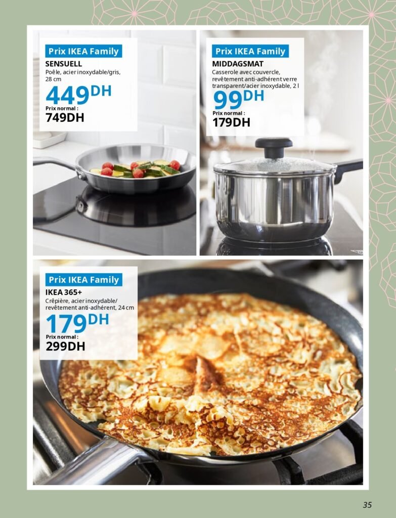 Catalogue ikea jusqu’au 26 mars 2025 offres ramadan
