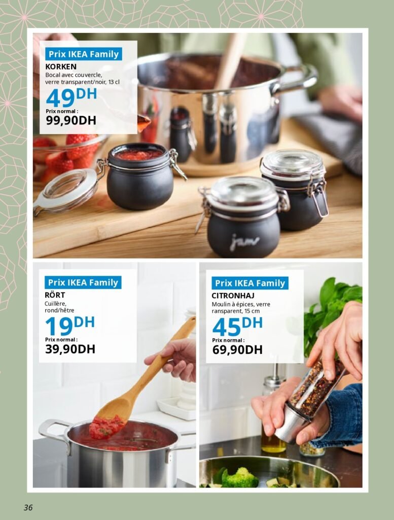 Catalogue ikea jusqu’au 26 mars 2025 offres ramadan
