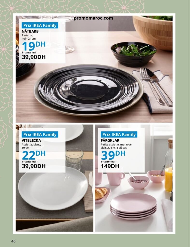 Catalogue ikea jusqu’au 26 mars 2025 offres ramadan